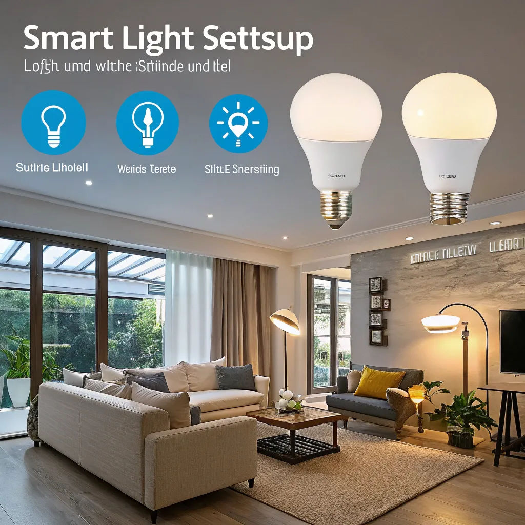 Smart light setup example
